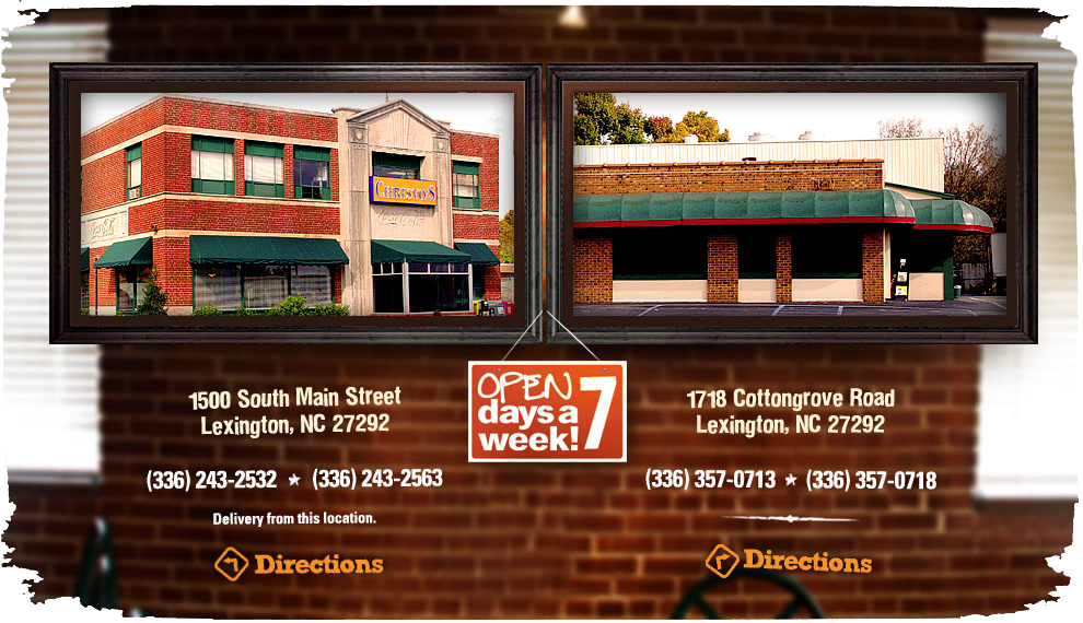 Two Locations in Lexington, NC - 1500 South Main Street & 1718 Cottongrove Road